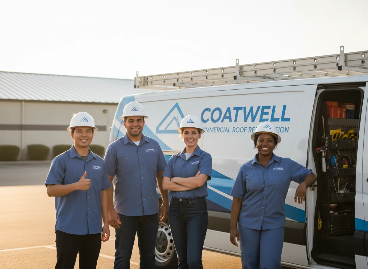 Commercial roof coating company in Zimmerman, MN